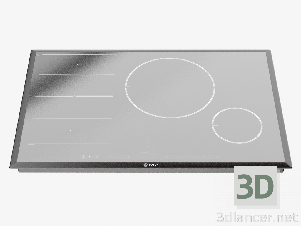 3d model Built-in induction cooker PIN875N17E - preview