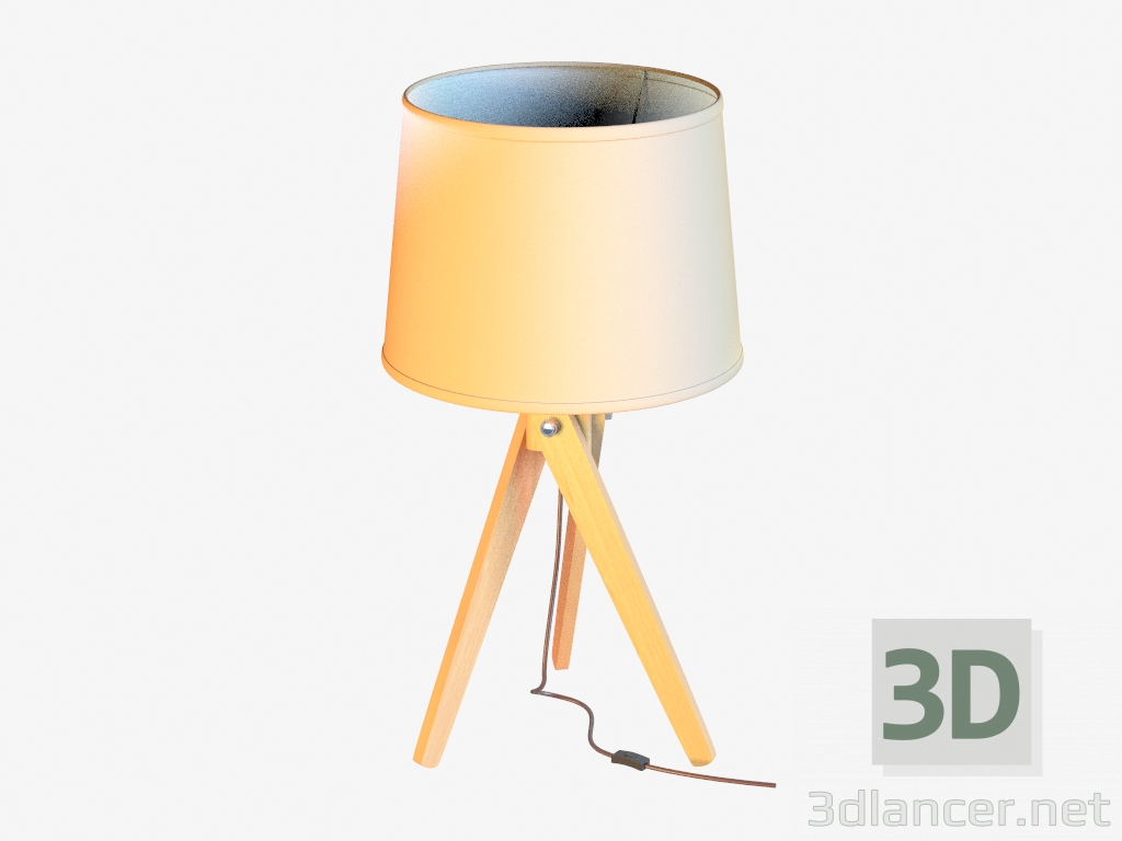 3D modeli Masa lambası 490030301 - önizleme
