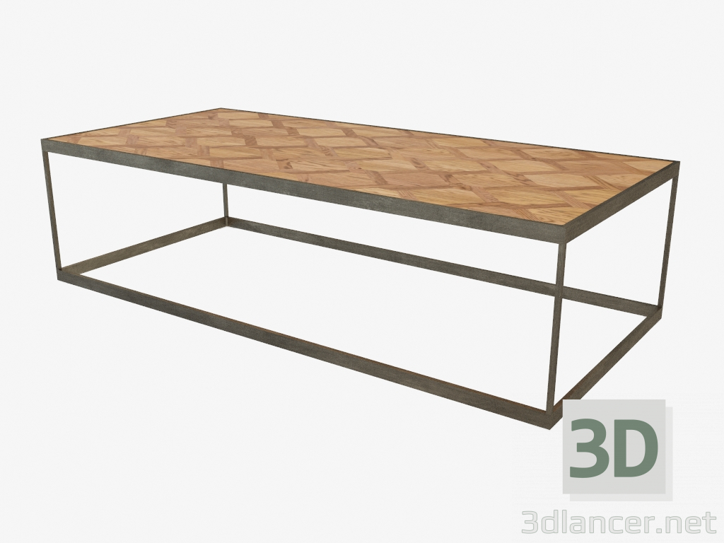 3D Modell Zeitschriftentisch VERNON COFFEE TABLE (521.030) - Vorschau