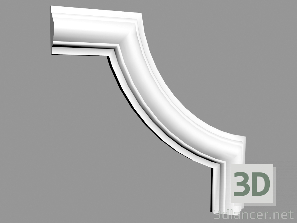 3D Modell Eckelement CF611 - Vorschau