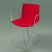 3d model Chair 0257 (swivel, with armrests, polypropylene PO00104) - preview
