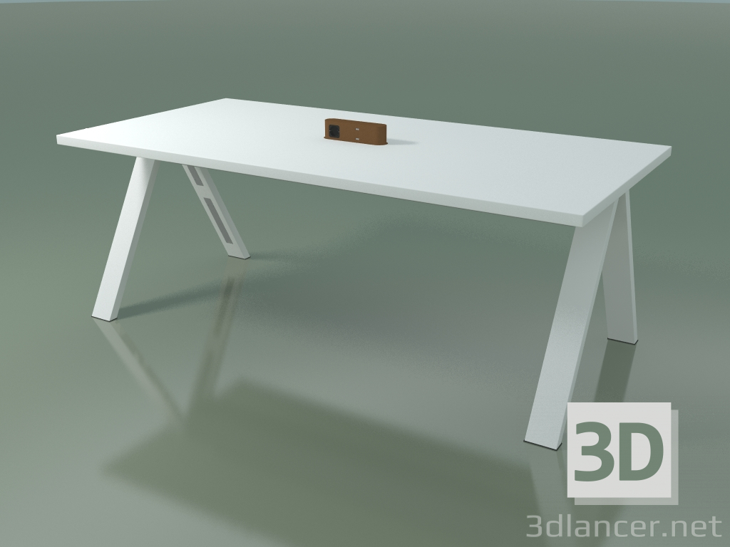 3D modeli Ofis çalışma tablalı masa 5033 (H 74-200 x 98 cm, F01, kompozisyon 2) - önizleme