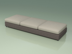 Módulo de sofá 001 (cinza líquido 3D)
