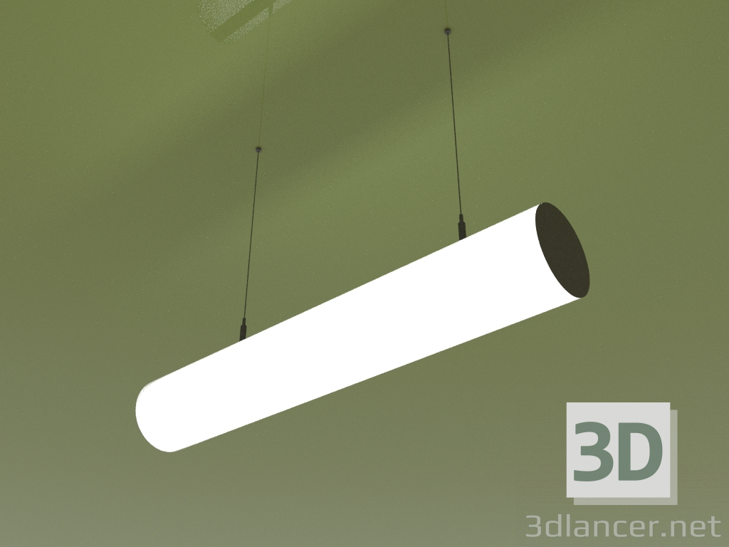 modello 3D Corpo illuminante LINEAR O120 (750 mm) - anteprima