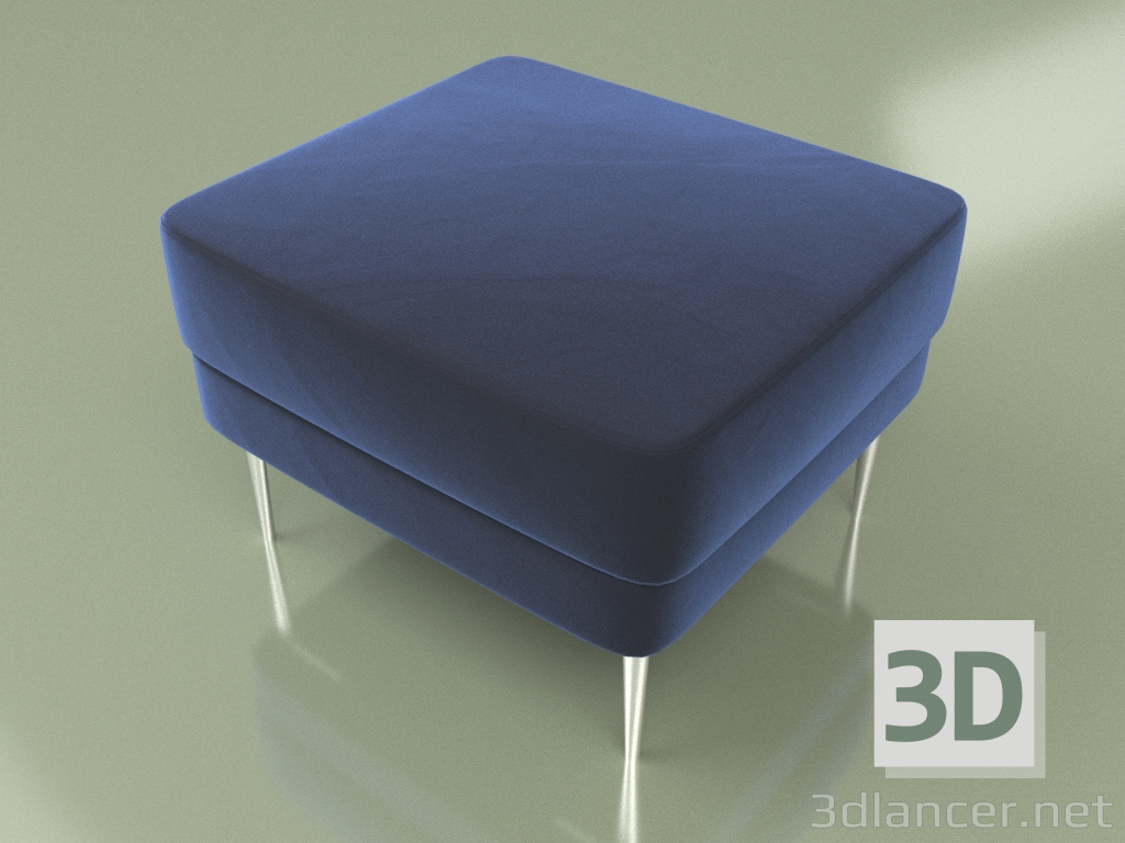 modello 3D Zarra pouf - anteprima