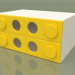 modello 3D Cassettiera piccola (giallo) - anteprima