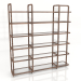 3d model Young Holden bookcase - preview