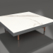 3d model Square coffee table (Anthracite, DEKTON Aura) - preview