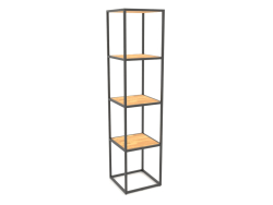 Large square rack (WOOD, 40x40x170)