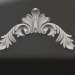 Modelo 3d Elemento decorativo de gesso DE 034 (336x163) - preview