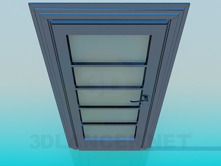modelo 3D Puerta - escuchar modelo 3D Puerta - escuchar