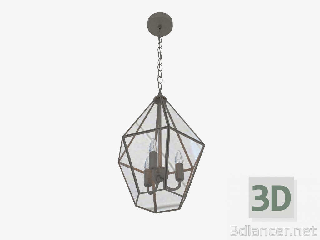 modèle 3D Lampe (Lustre) Fabio (4055 3) - preview