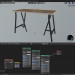 3d model Table LINNMON / LERBERG - preview