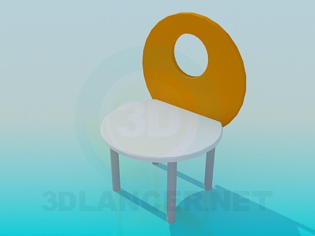 modelo 3D Taburete para niños - escuchar modelo 3D Taburete para niños - escuchar