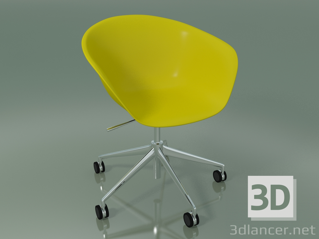 3d model Chair 4209 (5 wheels, swivel, PP0002) - preview