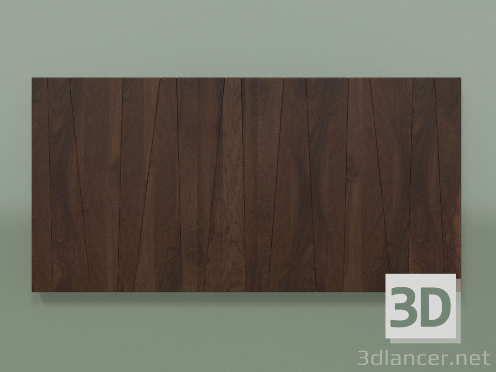 Modelo 3d Painel de madeira - preview
