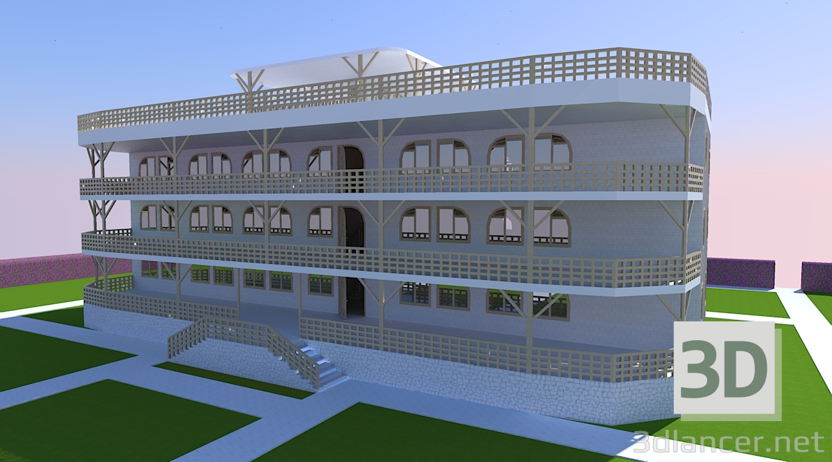 3d модель Дом | 87061 | 3dlancer.net