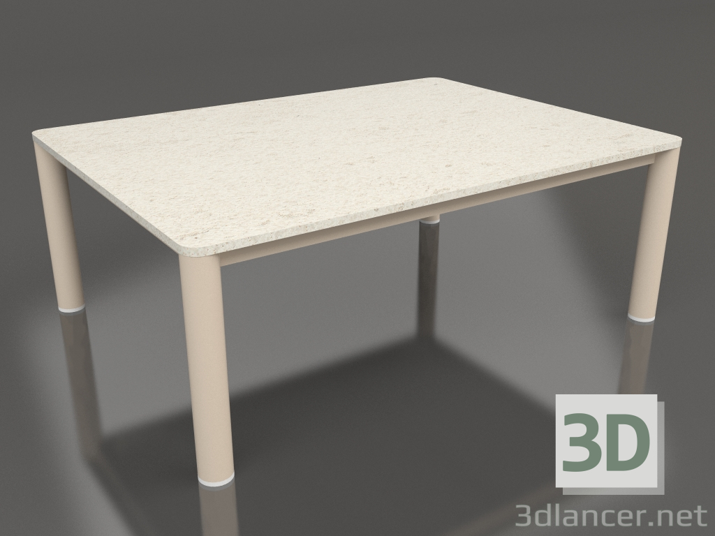 modello 3D Tavolino 70×94 (Sabbia, DEKTON Danae) - anteprima