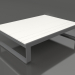 modèle 3D Table basse 120 (DEKTON Zenith, Anthracite) - preview