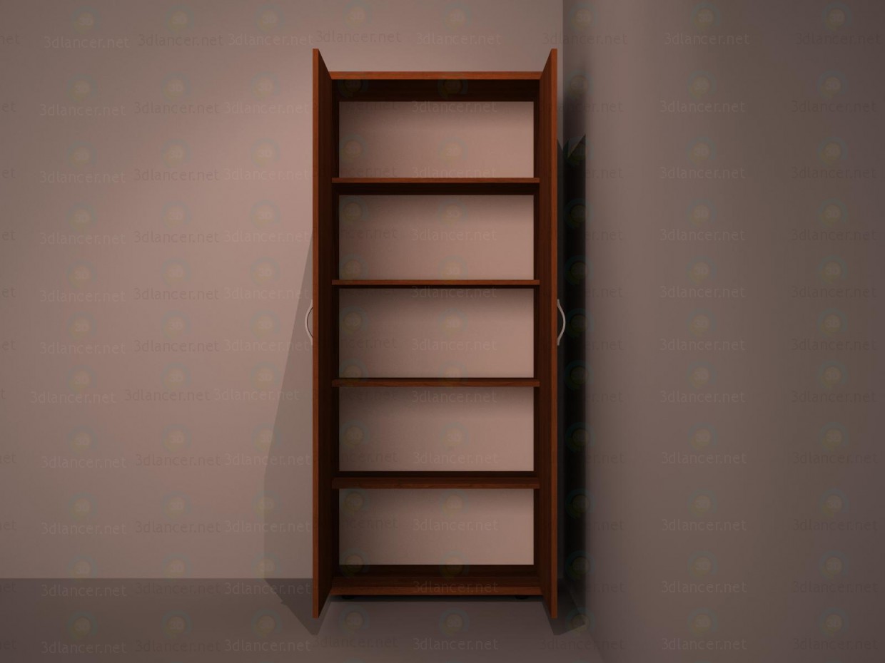 3d The cupboard under the documents model buy - render 3d The cupboard under the documents model buy - render