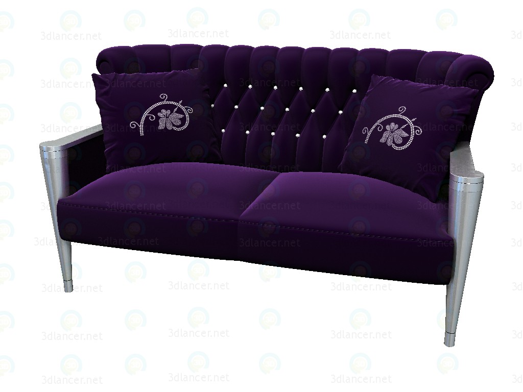 3d model Free sofa - preview