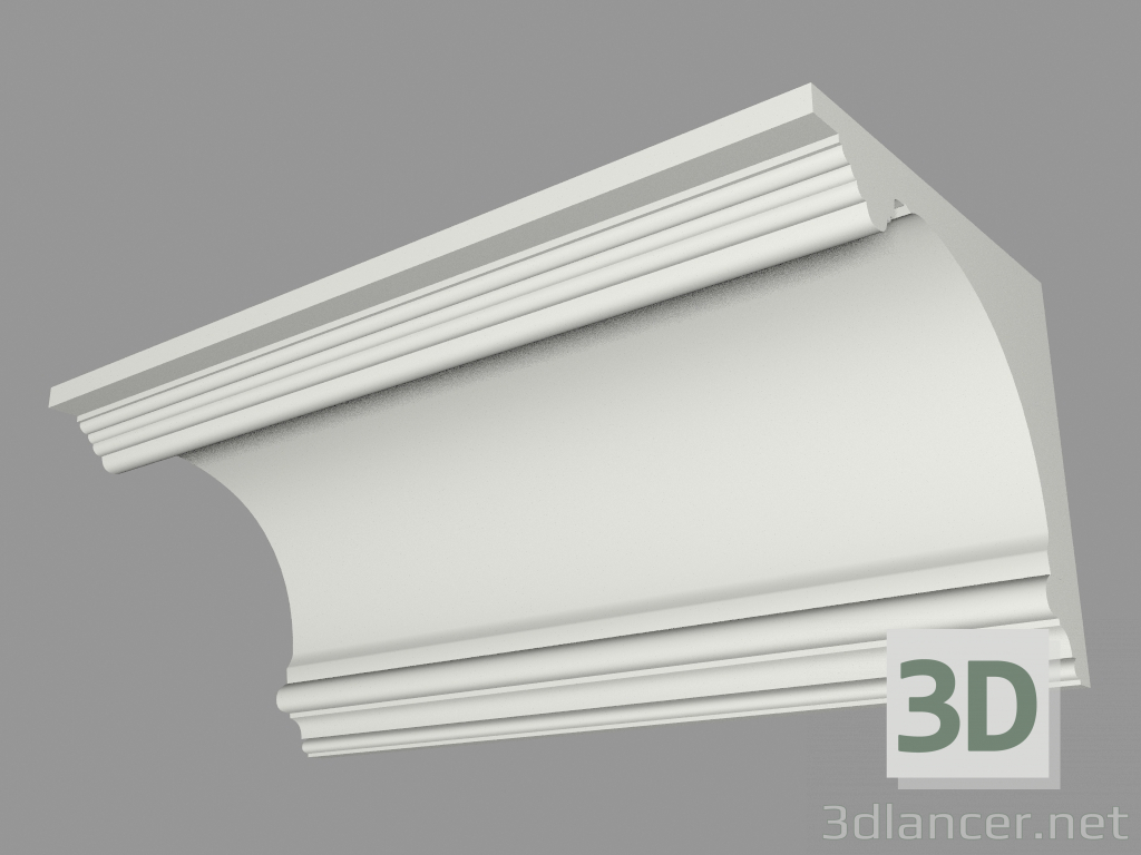 3d model Molded eaves (KF50a) - preview