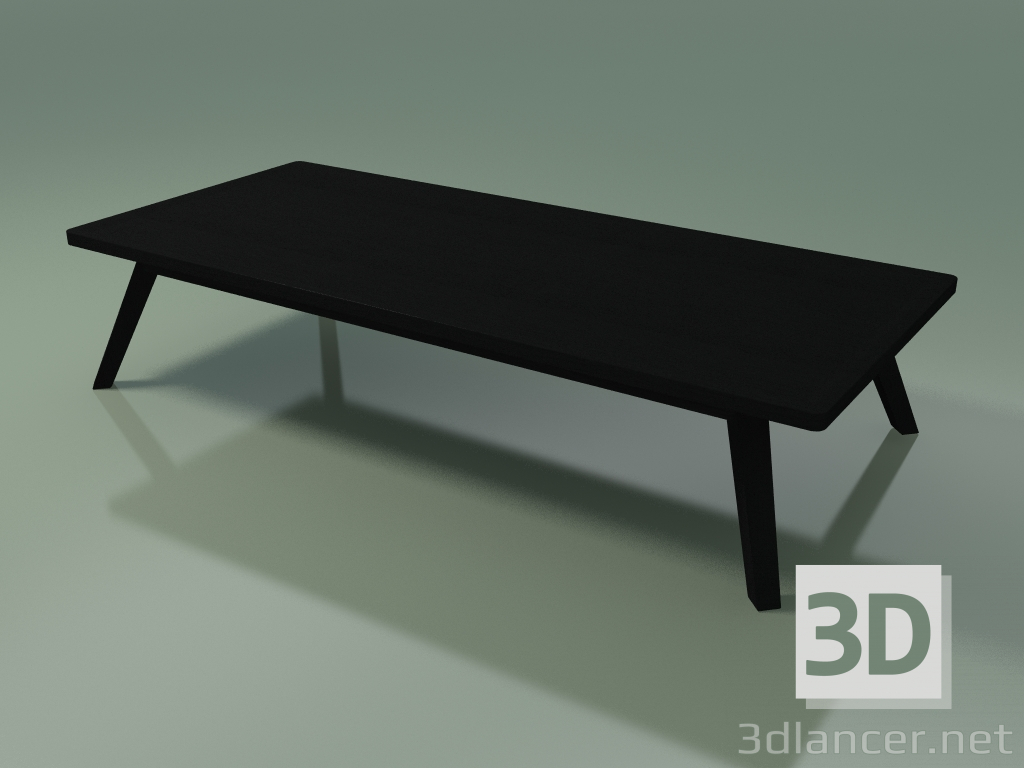 modello 3D Tavolino rettangolare (56, Nero) - anteprima