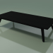 3d model Rectangular coffee table (56, Black) - preview
