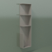 3d model Vertical shelf (90U19004, Clay C37, L 24, P 12, H 96 cm) - preview