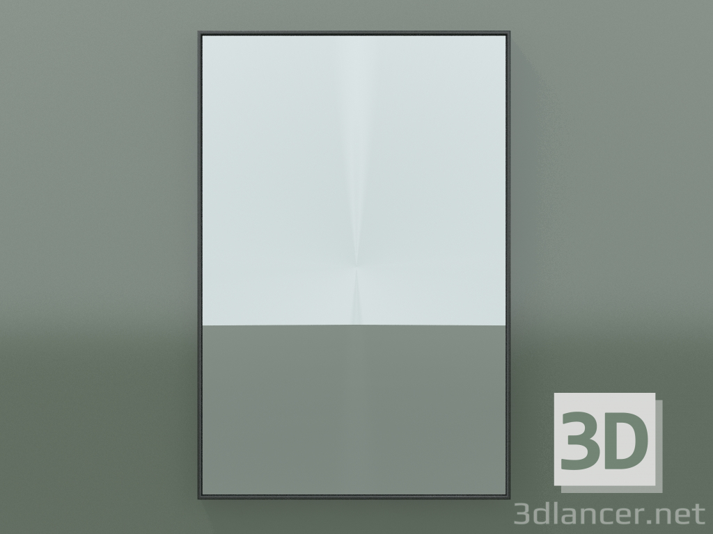 modello 3D Specchio Rettangolo (8ATBC0001, Deep Nocturne C38, Н 72, L 48 cm) - anteprima