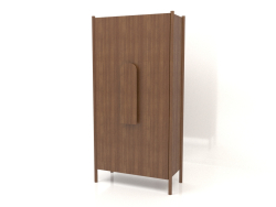 Wardrobe with short handles W 01 (1000x450x2000, wood brown light)