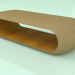 3d Bench upholstered in fabric model buy - render