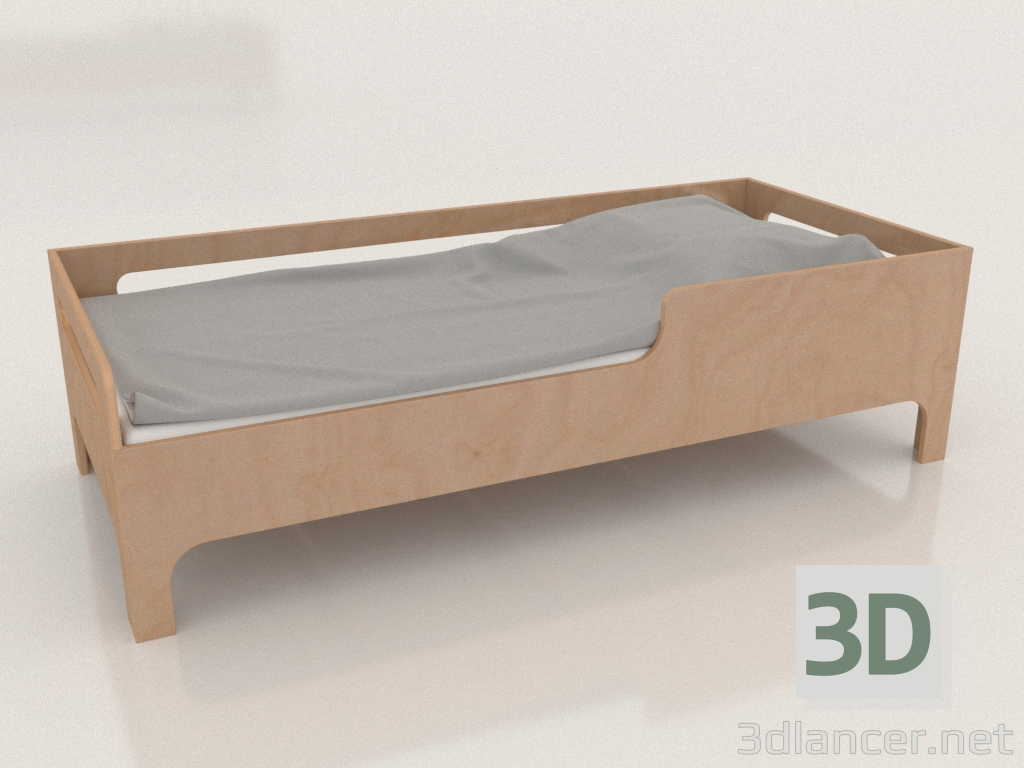 3d модель Ліжко MODE BR (BVDBR1) – превью