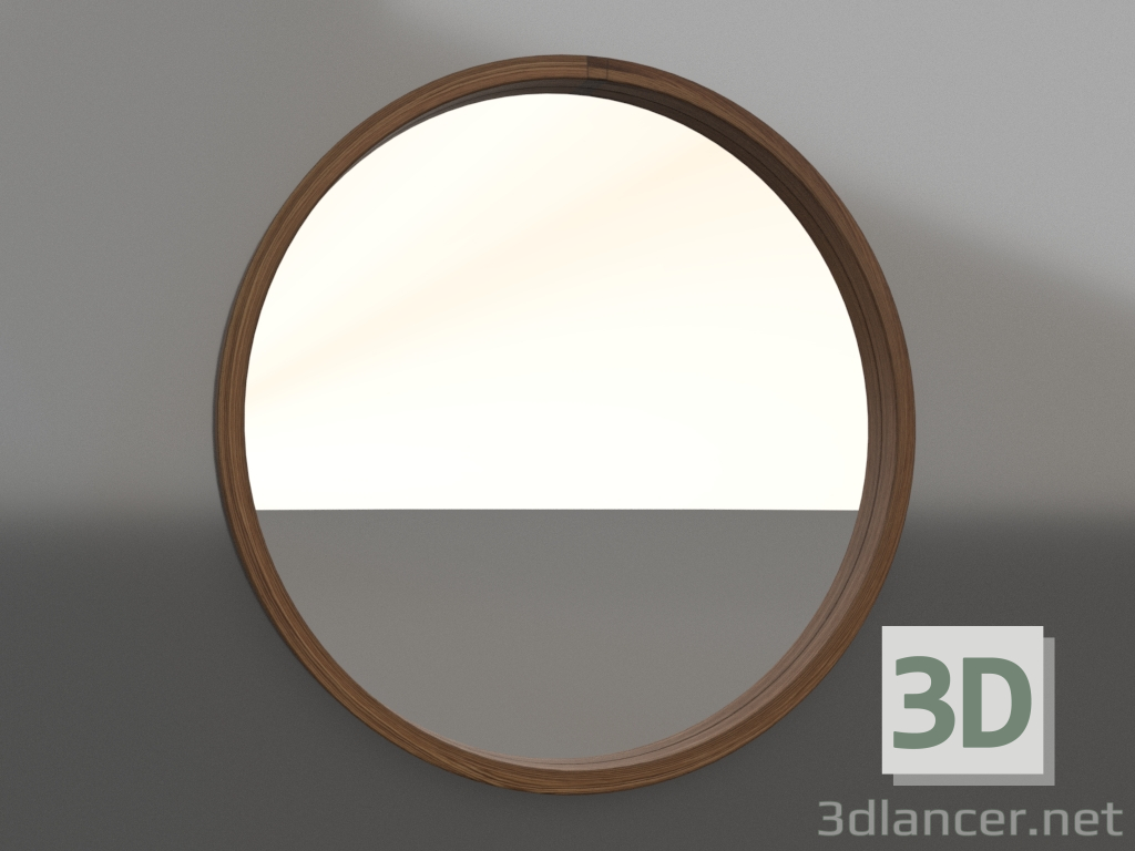Modelo 3d Espelho (nogueira clara) - preview Modelo 3d Espelho (nogueira clara) - preview