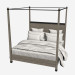 3d model Bed METROPOLITAN KING (LA143F01) - preview