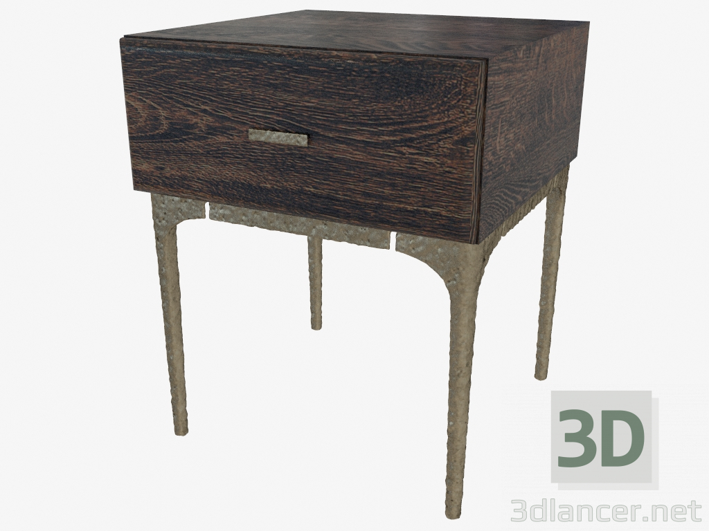 modèle 3D Table de nuit BAILY BEDSIDE TABLE (701.004-SE) - preview