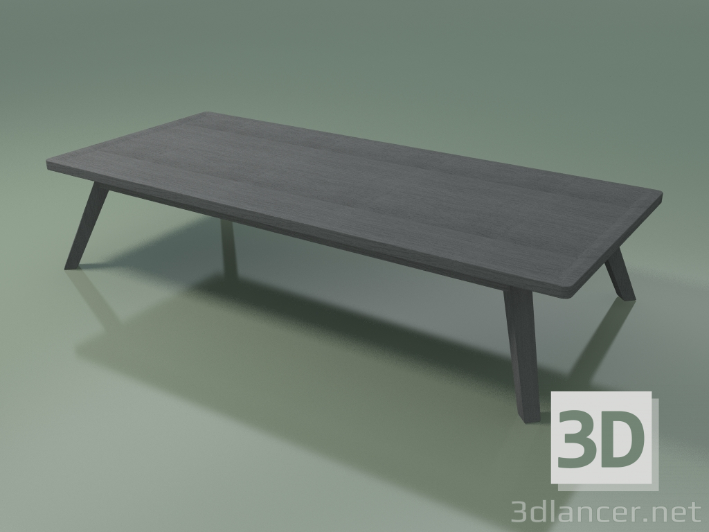 3d model Rectangular coffee table (56, Gray) - preview