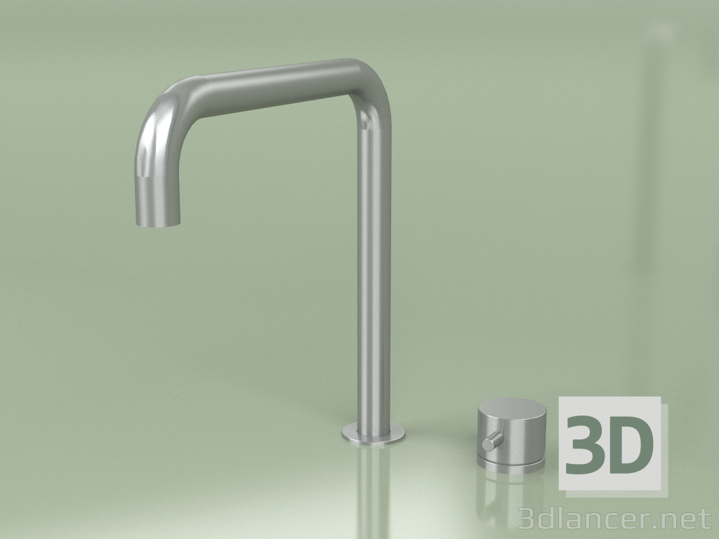 3d model Two-hole mixer with swivel spout H 256 mm (12 08, AS) - preview
