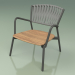 3D modeli Sandalye 127 (Kemer Gri) - önizleme