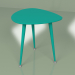 modèle 3D Table d'appoint Drop monochrome (turquoise) - preview