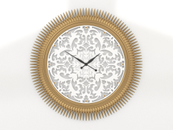 Reloj de pared FLECHA (oro)