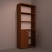 El armario bajo los documentos 3D modelo Compro - render
