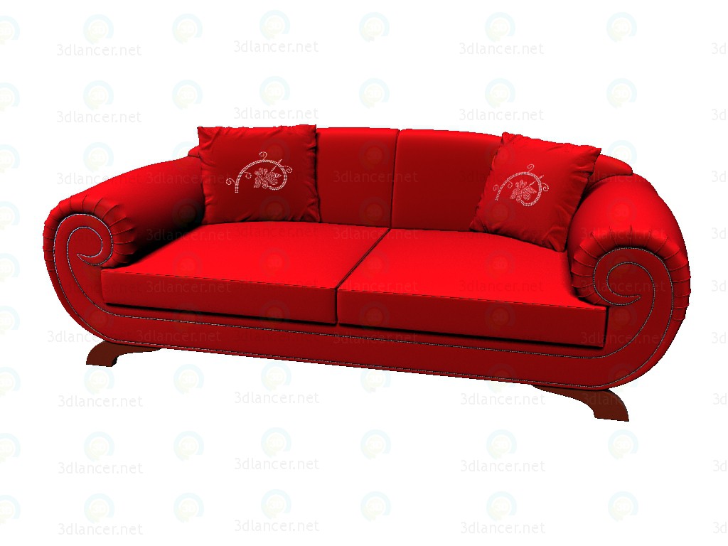 3D Modell Gratis sofa - Vorschau