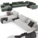 Sofa_Mondrian 3D-Modell kaufen - Rendern