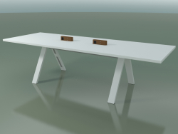 Tavolo con piano da ufficio 5031 (H 74 - 280 x 98 cm, F01, composizione 1)