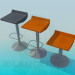 3d model Bar chairs - preview