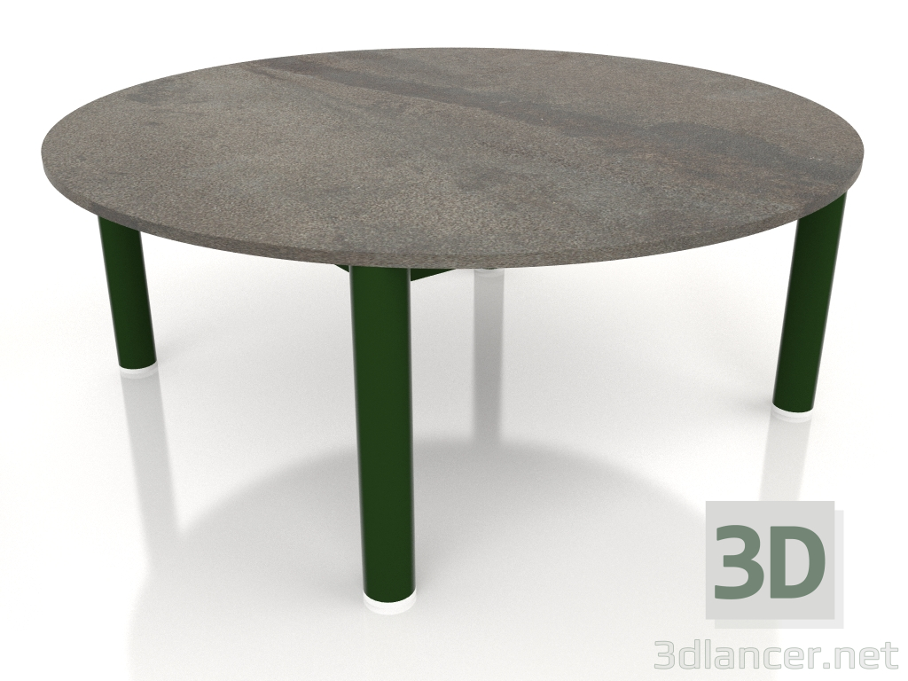 3d model Coffee table D 90 (Bottle green, DEKTON Radium) - preview