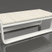 modello 3D Tavolino 35 (DEKTON Danae, Grigio agata) - anteprima