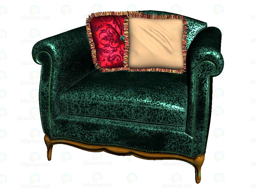 3d model Sillón - vista previa