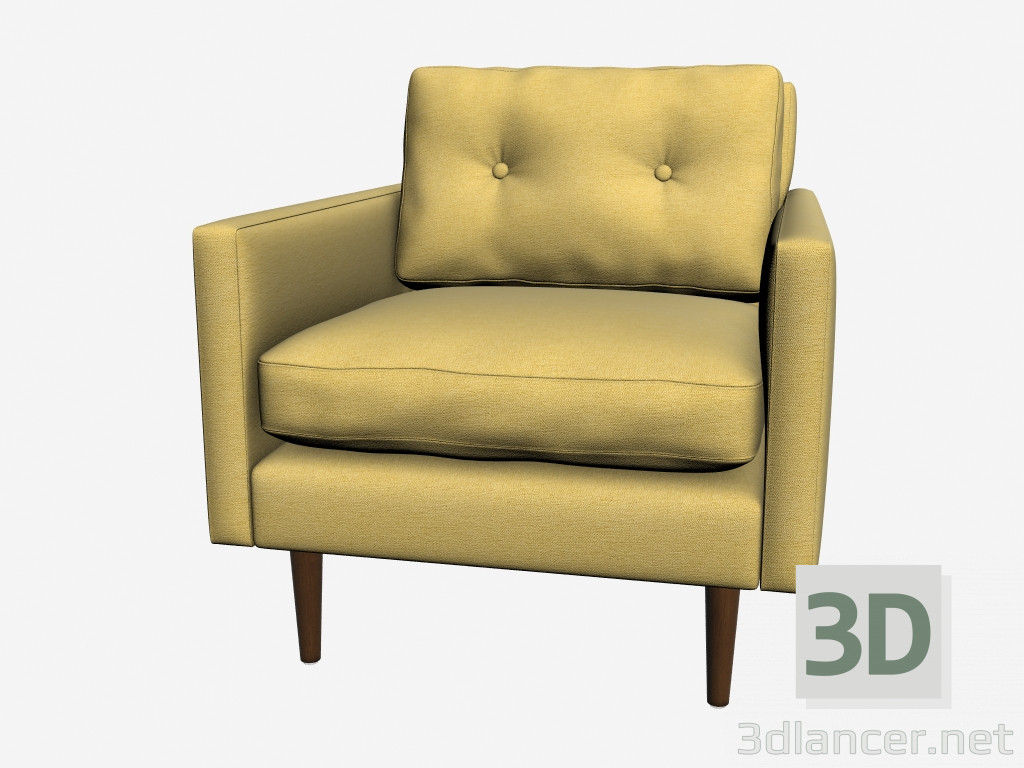 Modelo 3d Cadeira nova YORK (602.015) - preview